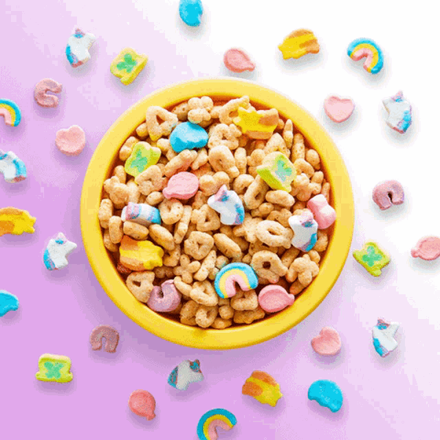 Food Cereal GIF - Food Cereal Lucky Charms GIFs