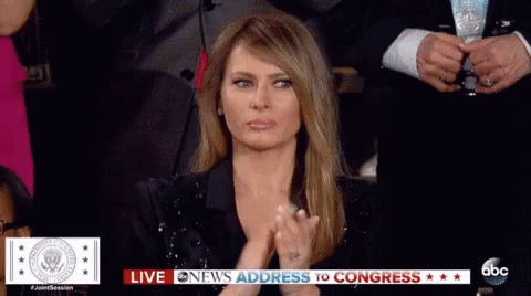 Clapping Melania Trump GIF - Clapping Melania Trump GIFs