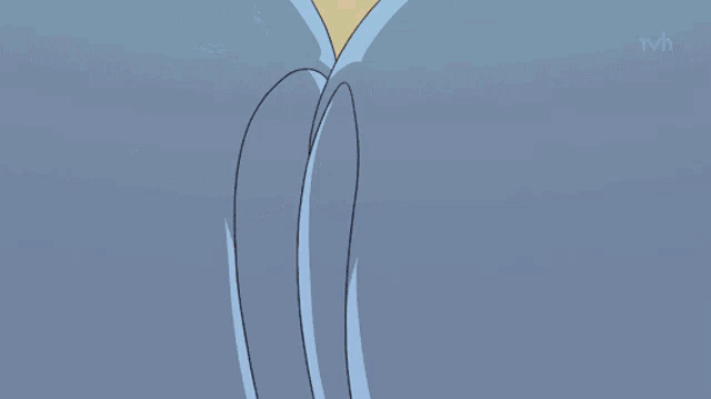 a close up of a cartoon character 's face with the letters o and u on its eyes