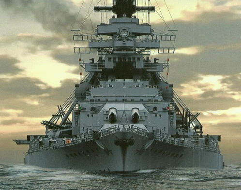 Bismarck Battleship GIF - Bismarck Battleship Germany Ww2 GIFs