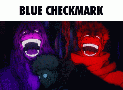 Blue Checkmark GIF - Blue Checkmark Twitter GIFs