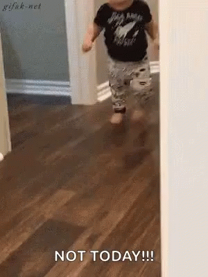 Nope Baby GIF - Nope Baby Not Today GIFs