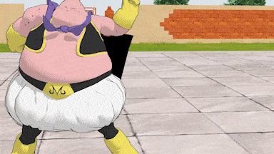 a cartoon character with a yellow belt that says lvg on it