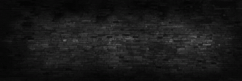 a black brick wall with a lot of bricks