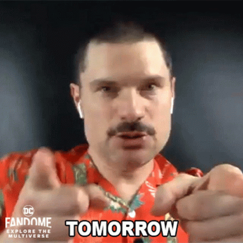 Tomorrow Dc Fandome GIF - Tomorrow Dc Fandome Warner Bros Tv GIFs