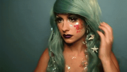 Mermaid Makeup Tutorial GIF