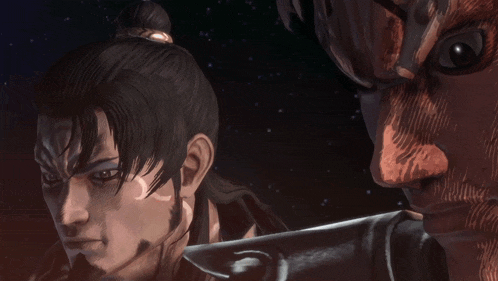 a video game character says " you should rest " next to another character