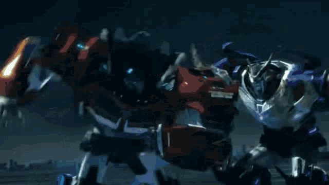 Transformers Prime Fight GIF - Transformers Prime Fight GIFs