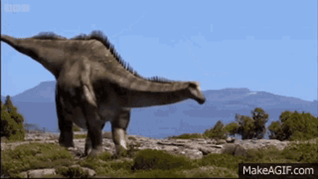 Sauropod Allosaurus GIF - Sauropod Allosaurus Running GIFs