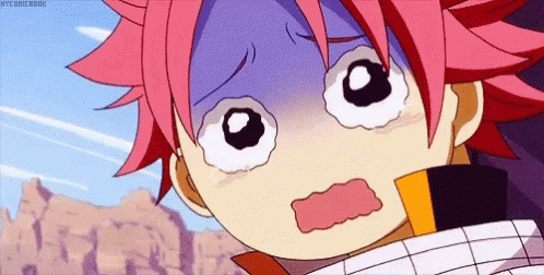 Sad Fairy Tail GIF - Sad Fairy Tail Natsu GIFs