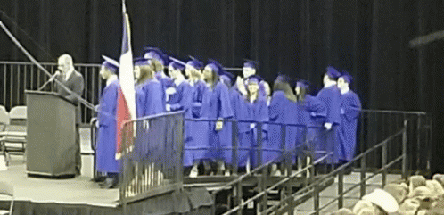 Graduation Walking GIF - Graduation Walking Shake Hands GIFs