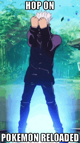 a picture of a person with the words hop on pokemon reload on the bottom