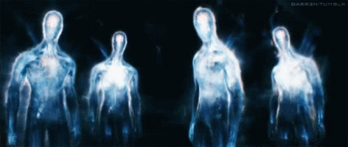 Angels Knowing GIF - Angels Knowing Aliens GIFs