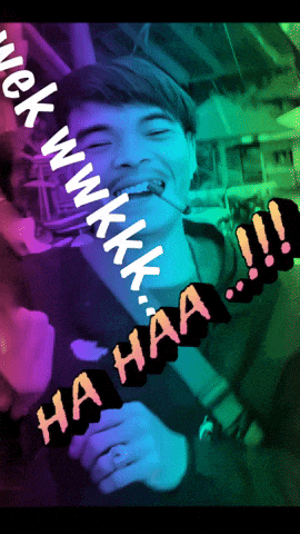 a picture of a man with the words " ha haa " on the bottom