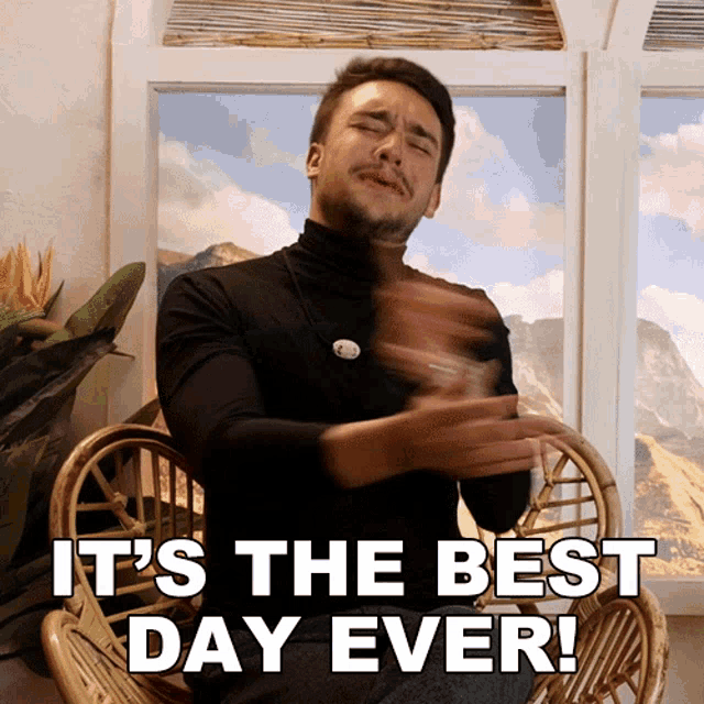 Its The Best Day Ever Ricardo Salusse GIF - Its The Best Day Ever Ricardo Salusse All Star Shore GIFs
