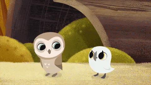 Owl Hug Sweet GIF - Owl Hug Sweet Cartoon GIFs