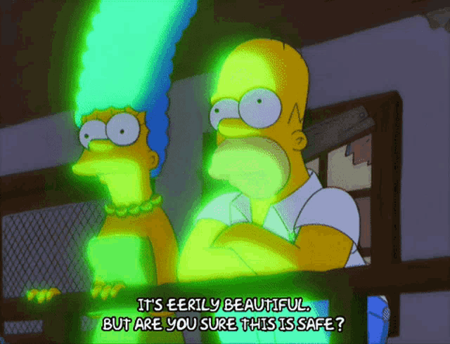 Simpsons Nuclear GIF - Simpsons Nuclear Green GIFs