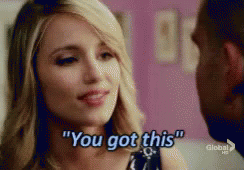 You Got This GIF - Yougotthis Glee Quinnfabray GIFs