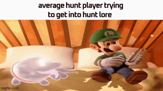 Hunt Showdown Lore Luigi Average Hunt Player GIF - Hunt Showdown Lore Luigi Average Hunt Player GIFs