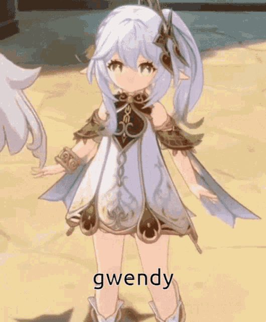 gwendy is the name of the girl in the cartoon