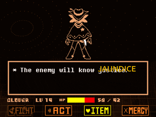 a screenshot of a video game that says " the enemy will know "