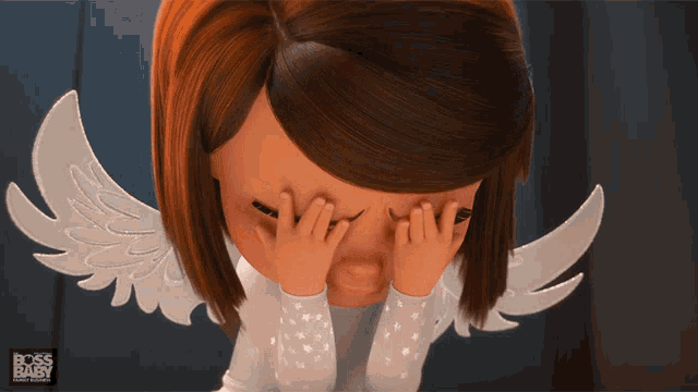 Crying Tabitha Templeton GIF - Crying Tabitha Templeton The Boss Baby Family Business GIFs