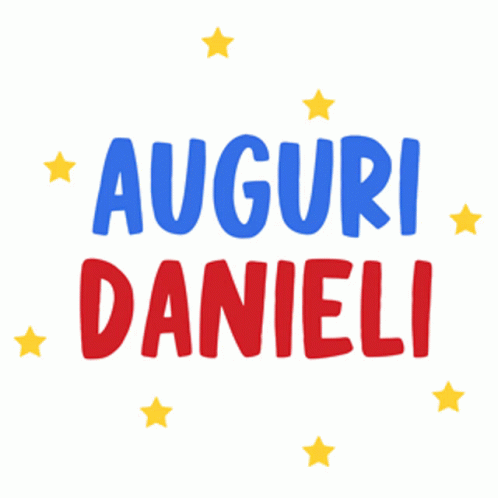 Auguri Danieli Stelle GIF - Auguri Danieli Stelle Bianco GIFs