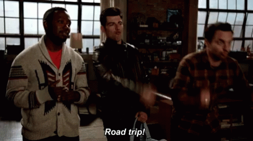 Road Trip Oh Yes GIF - Road Trip Oh Yes Finally GIFs