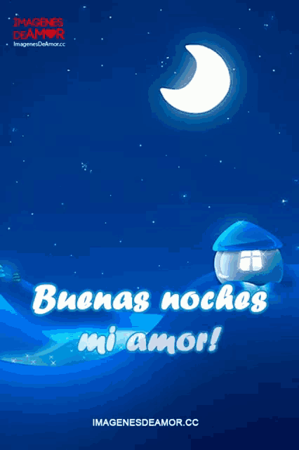 a poster that says buenas noches on it