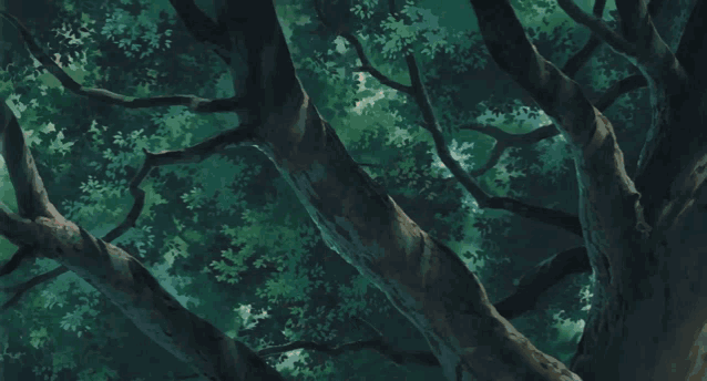 Studio Ghibli A Big Tree GIF - Studio Ghibli Ghibli A Big Tree GIFs