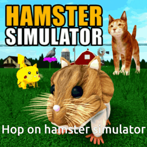 Hamster Hamster Simulator GIF - Hamster Hamster Simulator Roblox GIFs