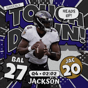 Jacksonville Jaguars (20) Vs. Baltimore Ravens (27) Fourth Quarter GIF - Nfl National Football League Football League GIFs