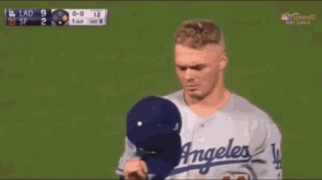 Los Angeles Dodgers Professional Baseball Team GIF - Los Angeles Dodgers Professional Baseball Team Confused GIFs
