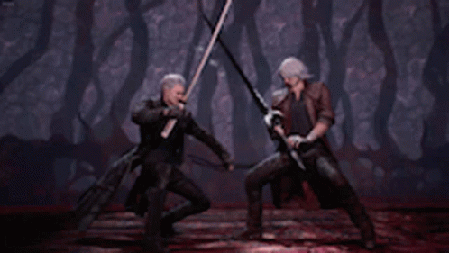 Devil May Cry Vergil GIF - Devil May Cry Vergil Dante GIFs
