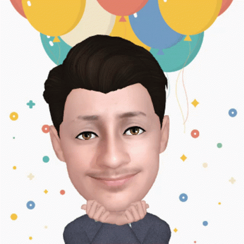 Happy Birthday Balloons GIF - Happy Birthday Balloons Smile GIFs