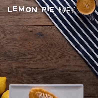 Lemon Pie Puff Pastry GIF - Lemon Pie Puff Pastry Puff Pastries GIFs