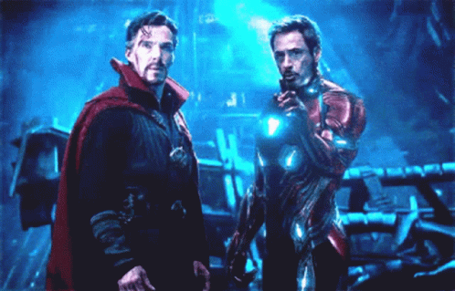 Doctor Strange Iron Man GIF - Doctor Strange Iron Man Thats Cool GIFs