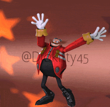 a picture of a cartoon character with the name dickkitty45 on the bottom right
