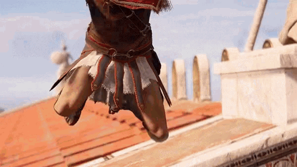 Assassins Creed Odyssey Fight GIF - Assassins Creed Odyssey Fight Attack GIFs