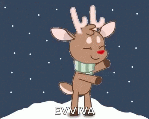 Reindeer Evviva GIF - Reindeer Evviva GIFs