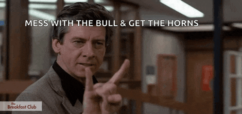 Bull Horns GIF - Bull Horns Im Watching You GIFs