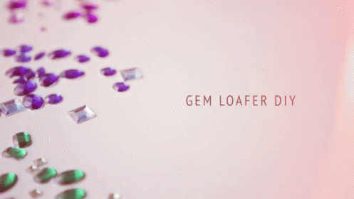 Diy Gem Loafers GIF - Diy Gem Loafer Diy Diamonds GIFs