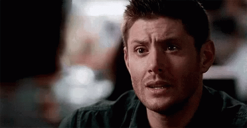 Dean Winchester Confused Look GIF - Dean Winchester Confused Look Jensen Ackles GIFs