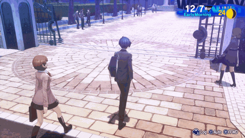 a screenshot of a video game that says early morning on it