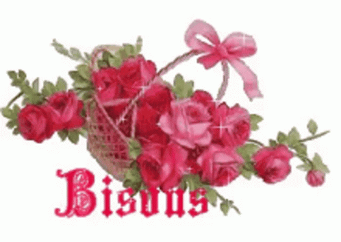 Kisses Bisous GIF - Kisses Bisous Flowers GIFs