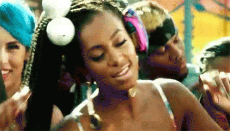 Solange Party GIF - Solange Party Beyonce GIFs