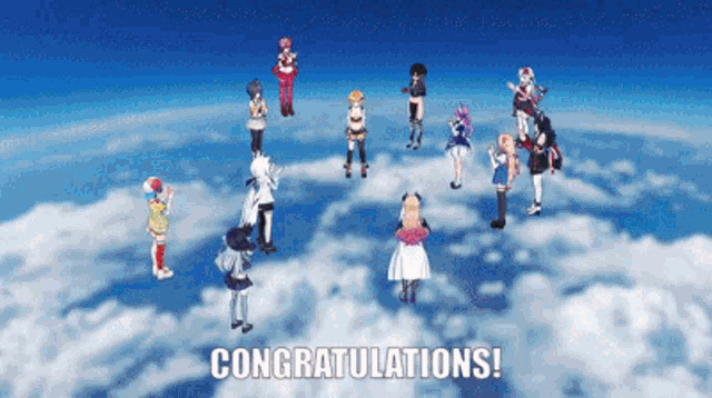 Hololive Congratulations GIF - Hololive Congratulations The End Of Evangelion GIFs