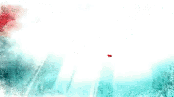 a blue and white background with the letter a in red letters