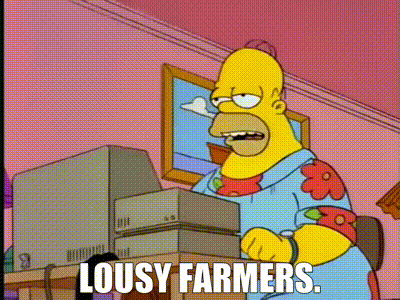 Simpsons Lousy Farmers GIF - Simpsons Lousy Farmers Daylight Savings GIFs