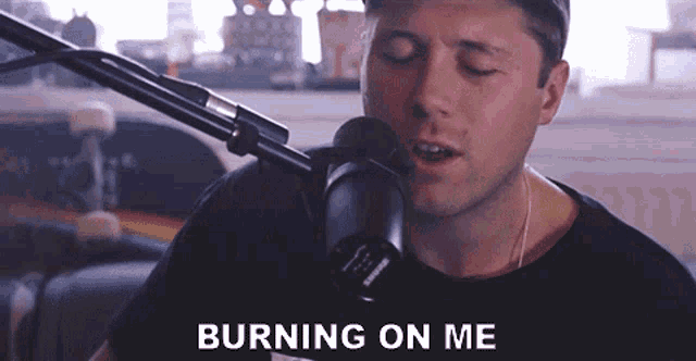 Burning On Me Max Rad GIF - Burning On Me Max Rad Old Toy GIFs